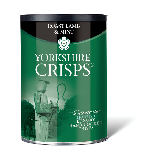 Yorkshire Crisps - Roasted Lamb and Mint - 95g drum