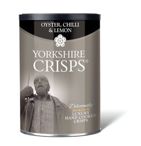 Yorkshire Crisps - Oyster, Chilli & Lemon - 95g drum