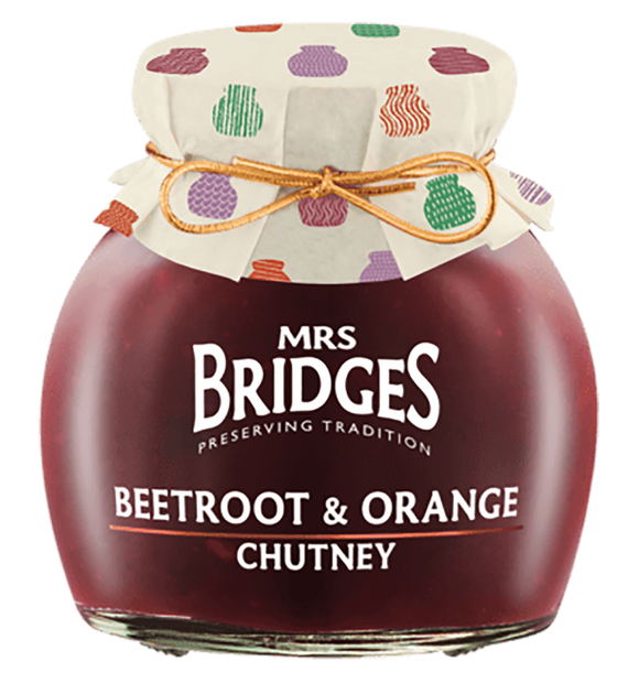 Mrs Bridges Beetroot & Orange Chutney - 290g