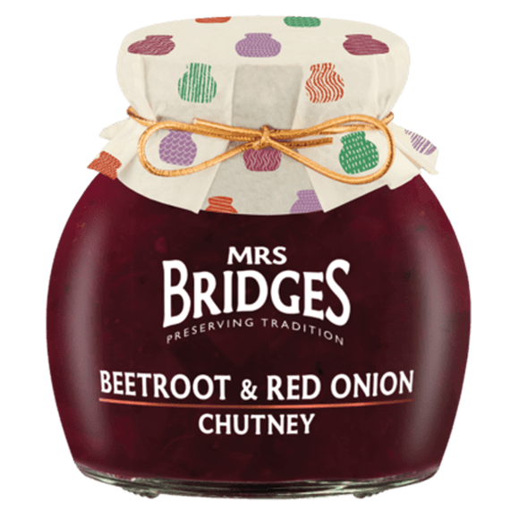 Mrs Bridges Beetroot & Red Onion Chutney - 300g