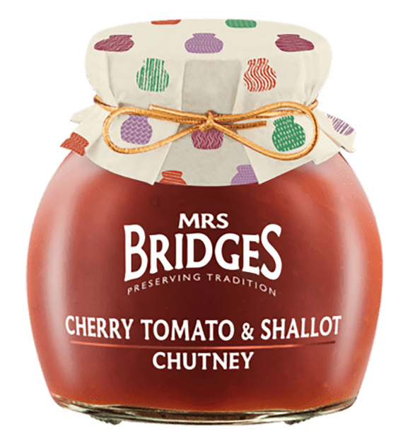 Mrs Bridges Cherry Tomato and Shallot Chutney - 280g