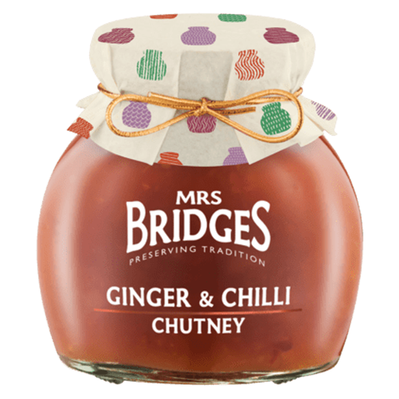 Mrs Bridges Ginger & Chilli Chutney - 295g