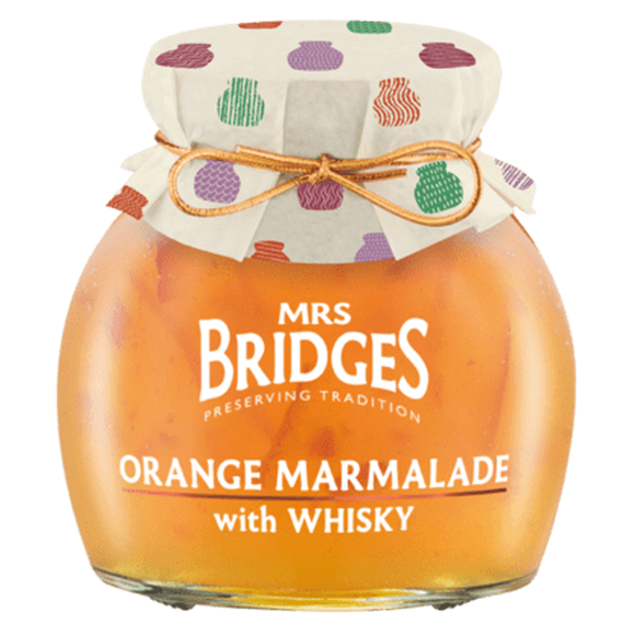 Mrs Bridges Orange Marmalade with Whisky - 340g