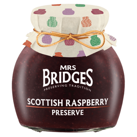 Mrs Bridges Scottish Raspberry Preserve - 340g