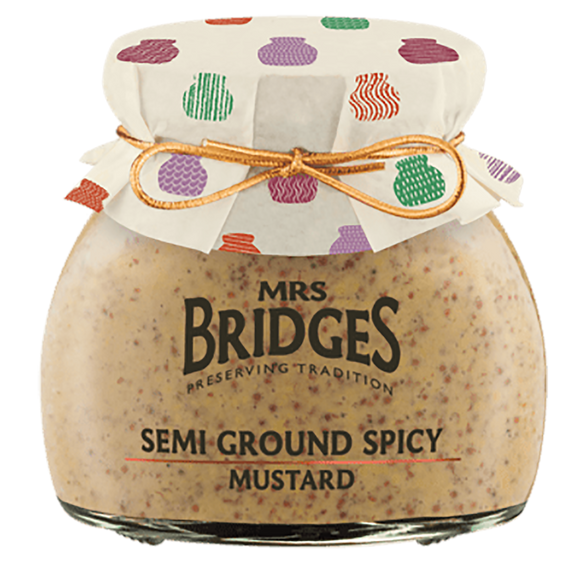 Mrs Bridges Semi Ground Spicy Mustard - 200g