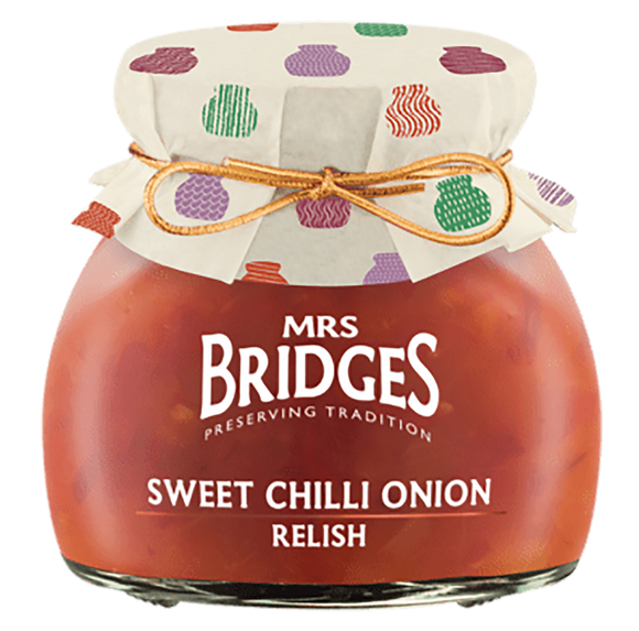 Mrs Bridges Sweet Chilli Onion Relish - 230g