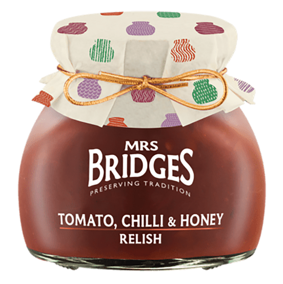 Mrs Bridges Tomato, Chilli and Honey Relish - 205g