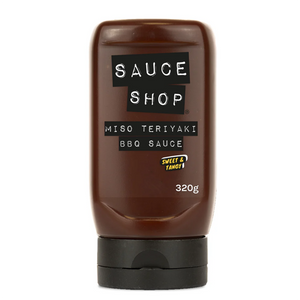 Miso Teriyaki BBQ Sauce by Sauce Shop (320g Squeezy Bottle)