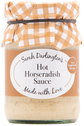 Mrs Darlington's Hot Horseradish Sauce - 180g