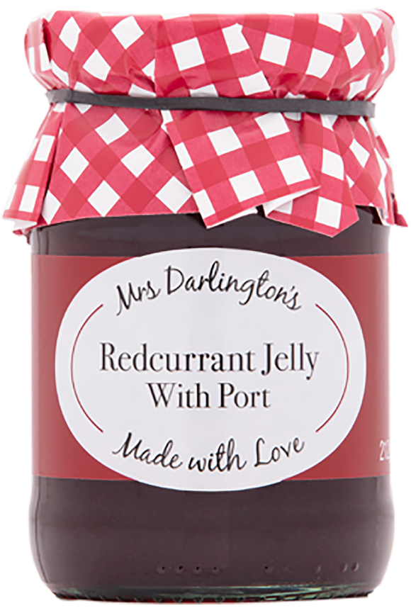 Mrs Darlington's Redcurrant Jelly with Port - 212g