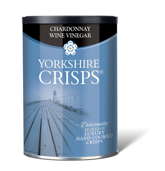 Yorkshire Crisps - Chardonnay Wine Vinegar - 95g drum